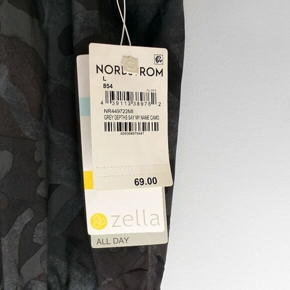 Zella Women's Short Set Large Camo Performance Workout Gym Athletic Comfortable - Picture 10 of 12